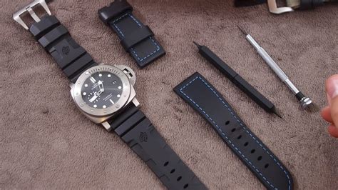 panerai strap changing tool|authentic panerai watch straps.